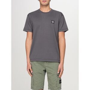Stone Island T-shirt men Grey T-Shirts